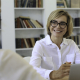photo of business woman engaged in active listening
