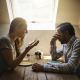 delivering bad news - couple communicating