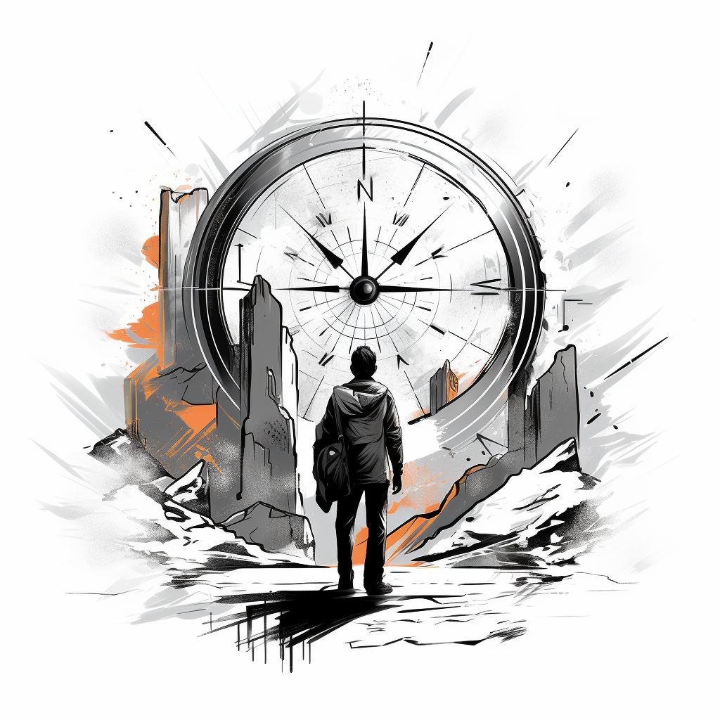 Mission, Vision, Value illustration for Brand Voice