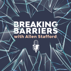 breaking barriers personal development podcast logo